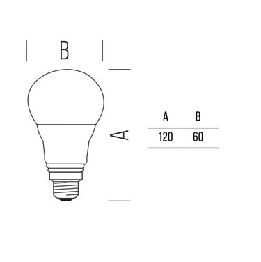 Goccia con sensore crepuscolare 1060lm 10,7W WW Airam Lampadine e moduli led
